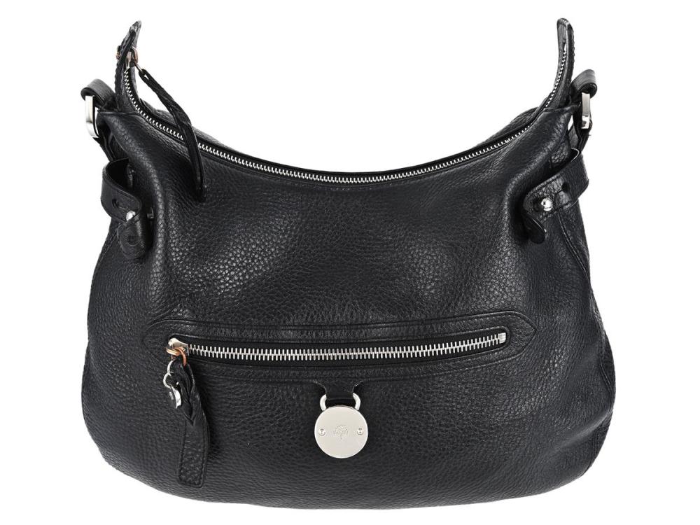 Accessories

Handbags

BAG, MULBERRY, black leather, silver-tone hardware, 34x25x9 cm, dustbag, signs of wear.