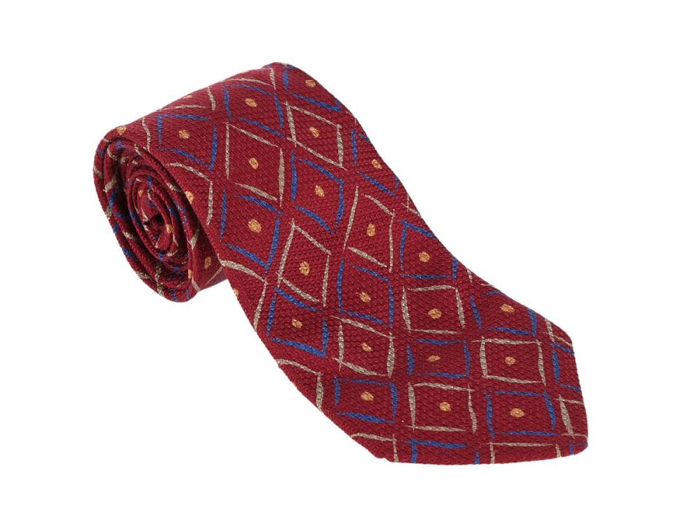 Accessories

Ties

TIE, UNGARO, 100% silk, burgundy, blue, orange, width 9 cm.