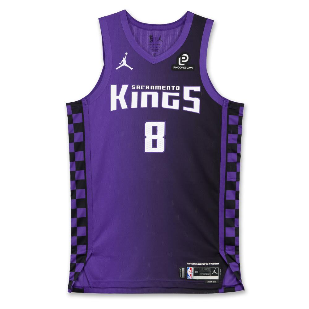 Zach LaVine Sacramento Kings 2025-2026 Emirates NBA Cup Game Worn Statement Edition Jersey