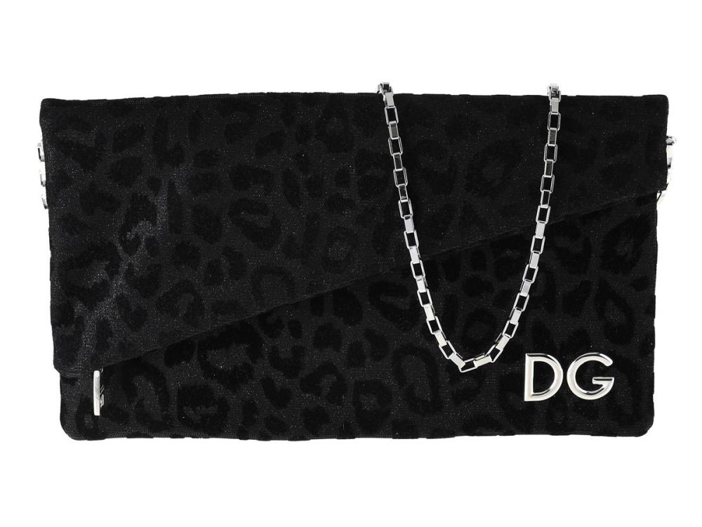 Accessories

Handbags

DOLCE & GABBANA, BAG, Shoulder Bag, black leopard print fabric, glittery, silver-tone hardware, 27x17x2 cm, made in Italy, dustbag. Very Good Condition.