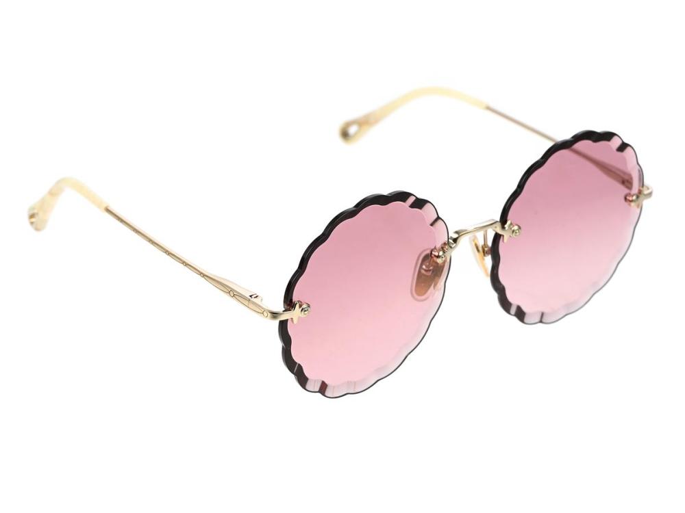Accessories

Sunglasses

SUNGLASSES, CHLOÉ, EOYCB02030, gold-tone frames, pink glass, cleaning cloth, cover.