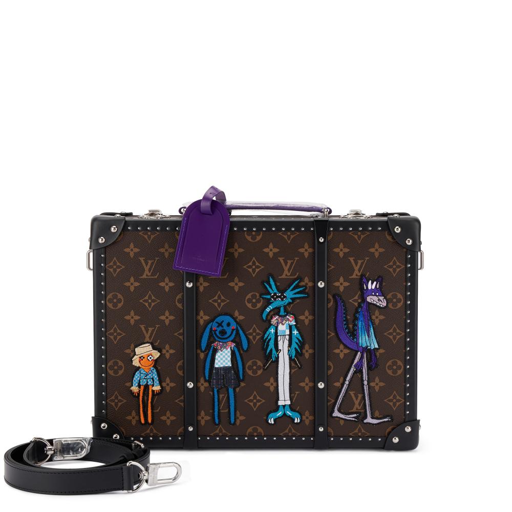 Louis Vuitton

Louis Vuitton X Virgil Abloh Limited Edition Multicolor Textile Coated Embroidery， Brown Monogram Coated Canvas and Black Calfskin Zoooom With Friends Essential Trunk Silver Hardware, 2021

路易威登X Virgil Abloh限量版多色織物刺綉拼棕色Monogram帆布及黑色牛皮Zoooom With Friends Essential Trunk，配銀色金屬件，2021年

Please note that Condition 12 of the Conditions of Business for Buyers is not applicable to this lot.