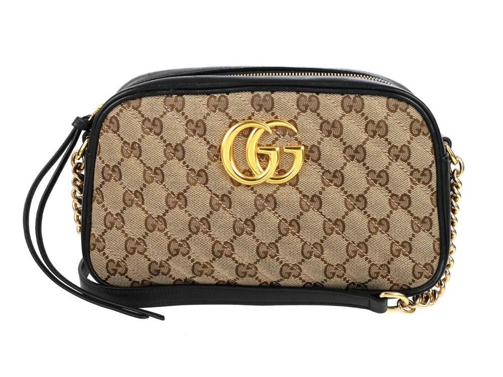 Accessories

Handbags

BAG, GUCCI, GG Marmont Bag, fabric GG beige, black leather, gold-tone hardware, 24x15x7 cm, marked 447622-486628, heavy stains on lining, dustbag, box.