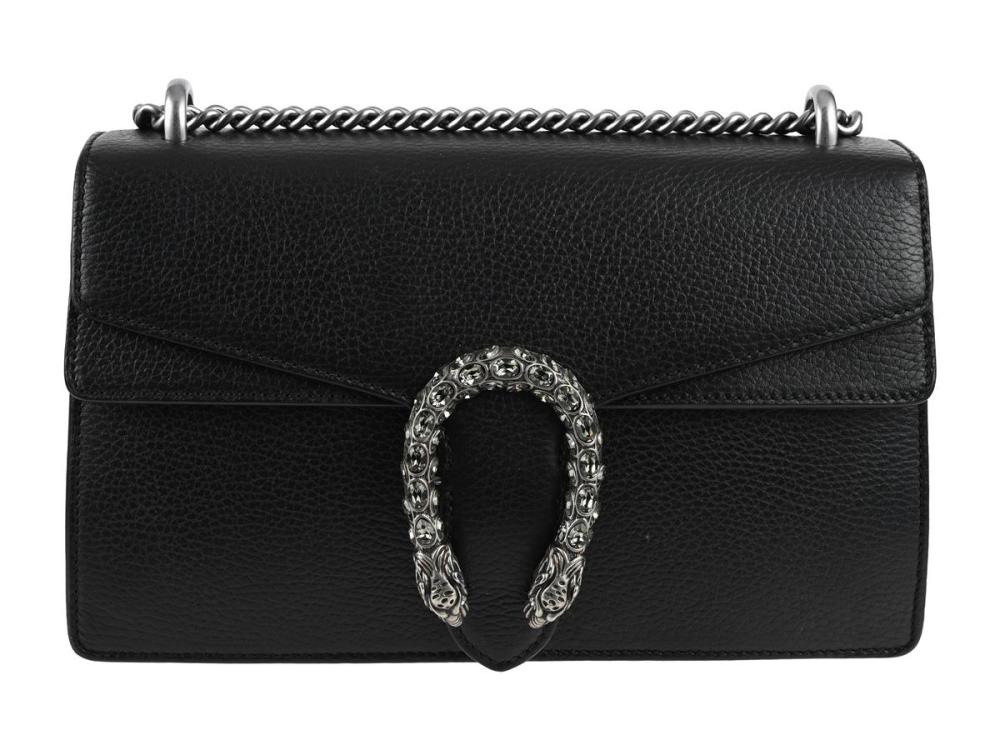 Accessories

Handbags

BAG, GUCCI, Dinoysus Bag, black leather, silver-tone hardware, 27,5x18x7 cm, marked 400249.