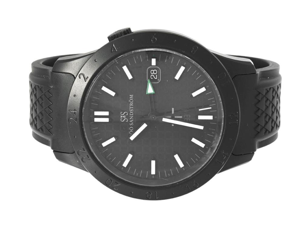 Watches

Sjöö Sandström

SJÖÖ SANDSTRÖM, Royal Steel, Worldtimer, "LEET", Cal SS G14 (ETA 2893-2), Serial no. 52, Case no. SS-1841-WT-DLC-LEET, men´s wristwatch, 41 mm, DLC, self winding, sapphire crystal, date, 24-hour indicator, integrated rubber strap, folding clasp, certificate, June 2019, box, paper box.