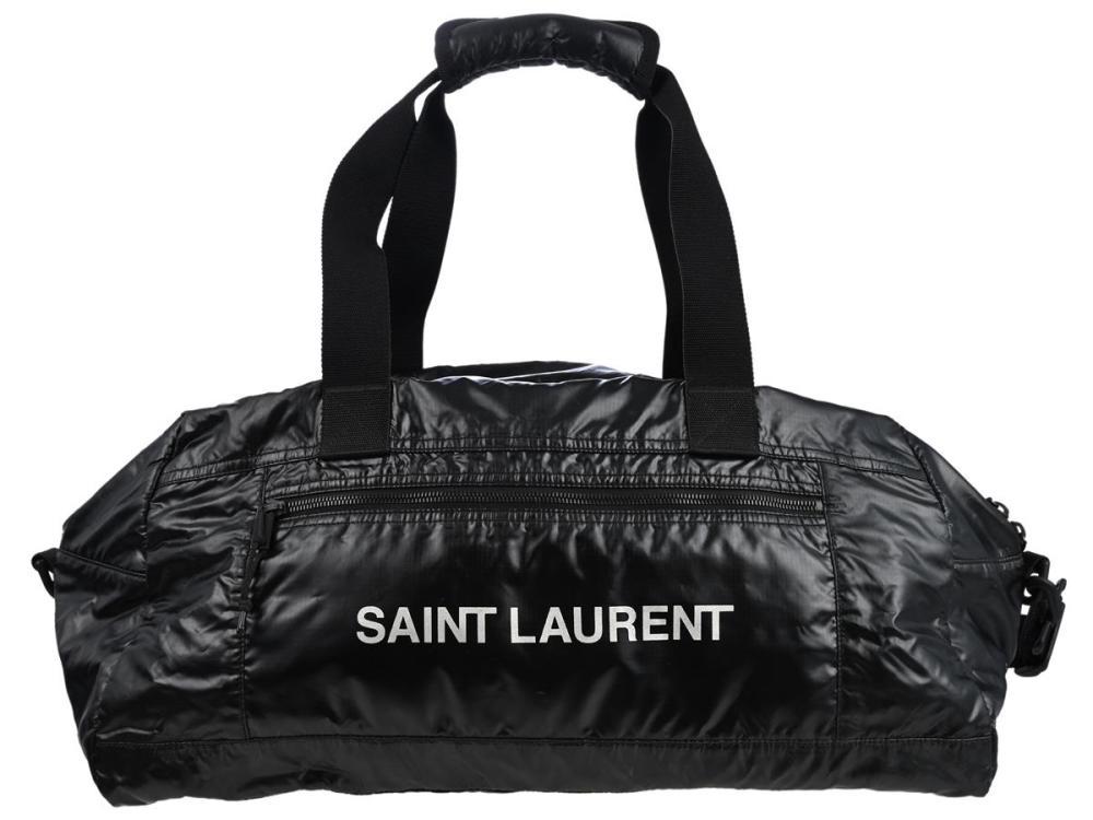 Accessories

Handbags

SAINT LAURENT, BAG, Nuxx Duffle Bag, black nylon, black hardware, 49x22x22 cm, detachable shoulder strap, dustbag. Good Condition.