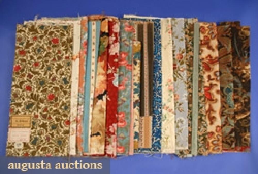 PRINTED FRENCH FABRICS, LATE 19th C-1930s

16 designs, 23 pieces, mostly florals, some stripes, in cotton or silk, many w/ original Paris paper labels, good-excellent.		
Bid Online
Price Realized: $258.75Category:FabricEra:1890-1920
11.7043.820.124