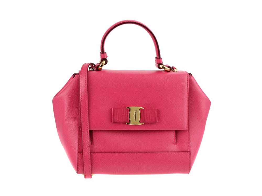 Accessories

Handbags

BAG, SALVATORE FERRAGAMO, Saffiano Carrie Shoulder Bag, pink saffiano leather, gold-tone hardware, 18x17x11 cm, made in Italy.