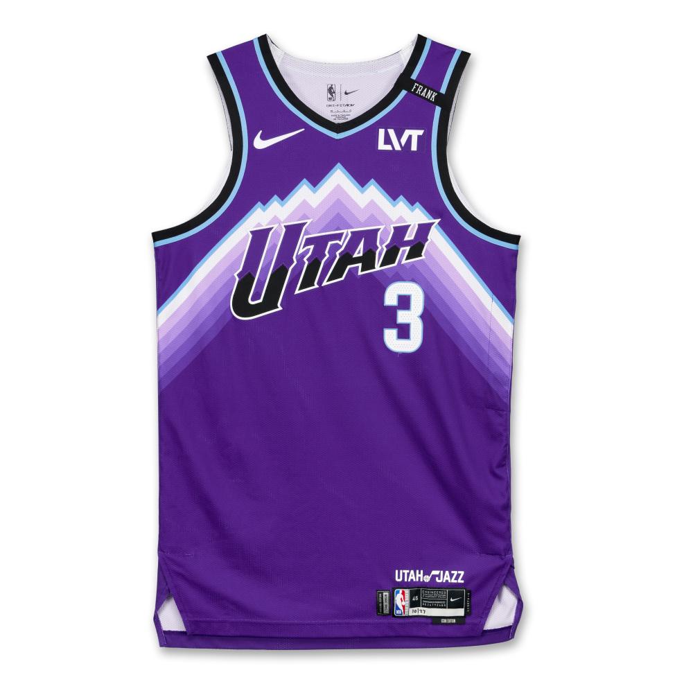Keyonte George Utah Jazz 2025-2026 Game Worn Icon Edition Jersey | Double-Double

NIKE, NIKE MESH JERSEY, SIZE 46 (+4 LENGTH)

MESH

This home ‘Icon Edition’ jersey was worn by Keyonte George on October 27, 2025, when the Utah Jazz played the Phoenix Suns.

George recorded a double-double, finishing with 26 points, 5 rebounds, 10 assists, and 1 steal. The Jazz beat the Suns, 138-134.

Keyonte George was drafted with the 16th pick in the 1st round of the 2023 NBA Draft out of Baylor University. At the time of cataloging, he has career averages of 17.2 points per game, 3.4 rebounds per game, and 5.3 assists per game.

This jersey has been photomatched by PSA.