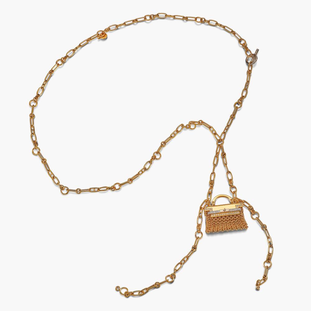 Hermès

Designed as a handbag, decorated with brilliant-cut diamonds.