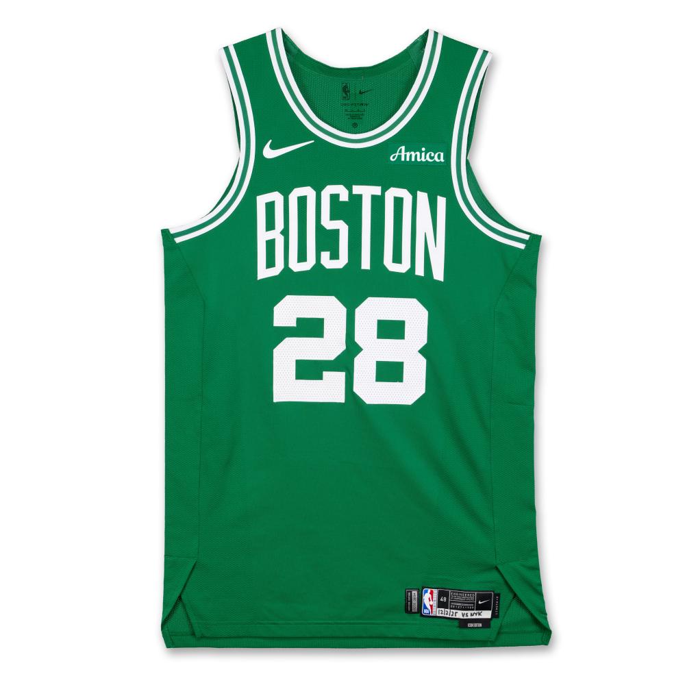 Hugo González Boston Celtics 2025-2026 Game Worn Icon Edition Jersey

NIKE, NIKE MESH JERSEY, SIZE 48 (+4 LENGTH)

MESH

This home ‘Icon Edition’ jersey was worn by Hugo González on December 2, 2025 when the Boston Celtics played the New York Knicks.

González finished with 4 points, 5 rebounds, and 1 steal. The Celtics beat the Knicks, 123-117.

Hugo González, a 6’6" wing from Madrid, Spain, was selected 28th overall by the Boston Celtics in the 2025 NBA Draft. One of the most exciting rookies to emerge from the class, González has quickly earned a reputation as a hard playing and versatile contributor. Known for his defensive effort and high energy style of play, he has already proven himself capable of impacting games beyond the box score and has become a fan favorite among Celtics supporters for his tenacity and intensity on the court.

González has also shown an early knack for rising to big moments. Already trusted with important minutes late in games, he has demonstrated composure under pressure, including hitting a game tying three pointer against the Brooklyn Nets and contributing during key stretches in close contests. With his defensive instincts, competitive edge, and well rounded skill set, González has the foundation of a player who could grow into a significant role at the NBA level. At the time of cataloging, he has career averages of 4.2 points per game, 3.6 rebounds per game, and 0.6 assists per game.

This jersey has been photomatched by PSA.