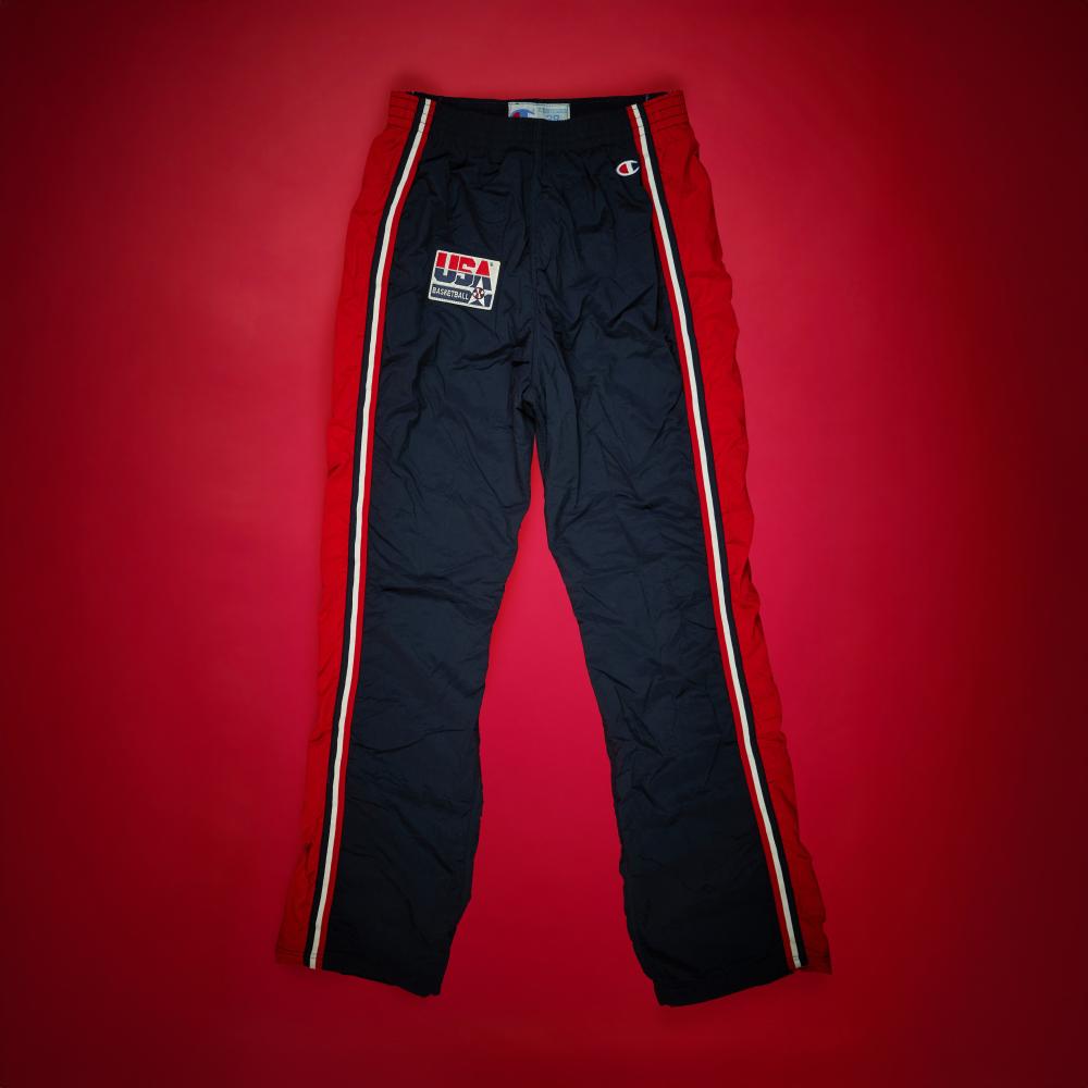 Scottie Pippen 1992 Olympics ‘Dream Team’ Warmup Pants | Set of 2 | Gold Medal Run

CHAMPION, USA BASKETBALL 1992 SUMMER OLYMPIC GAMES PANTS, SIZE 38

1992

CHAMPION, USA BASKETBALL 1992 SUMMER OLYMPIC GAMES PANTS, SIZE 38

1992

Sotheby’s is proud to present these Scottie Pippen warmup pants, worn during the 1992 Olympic Games in Barcelona.

The 1992 Olympics marked the first time NBA players competed in the Games, a moment that changed basketball around the world. The Dream Team’s dominance in Barcelona set a new standard for international competition and elevated the global profile of the sport.

Head coach Chuck Daly, reflecting on the attention the team received, said, “It was like Elvis and the Beatles put together. Traveling with the Dream Team was like traveling with 12 rock stars. That’s all I can compare it to.”

Pippen was at the center of that transformation. At the peak of his career, he was recognized as one of the game’s most complete players, contributing defense, playmaking, and leadership. The 1992 United States Men’s Olympic Basketball Team is widely regarded as the most influential group of players in sports history. Collectively, its members earned 23 NBA titles, 15 MVP awards, and 117 All-Star selections.

The Dream Team won all eight of its games in Barcelona by an average of more than 40 points, capturing the gold medal with authority and leaving a lasting mark on international basketball.

These warmup pants come directly from the Collection of Scottie Pippen.