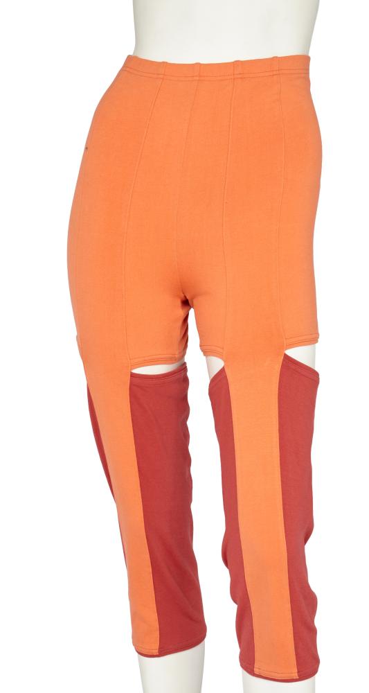 A pair of Issey Miyake red and orange cotton blend cut-out trousers, Spring-Summer 1991

A pair of Issey Miyake red and orange cotton blend cut-out trousers, Spring-Summer 1991

labelled, size M, with knee cut-outs, elastic waistband, max waist 71cm 28in

Share this lot: