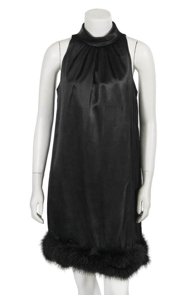 A Mary Quant black satin mini dress, circa 1965

A Mary Quant black satin mini dress, circa 1965

Ginger Group label, size 13, with turtleneck, pleats to neckline, marabou feather hem, keyhole back, rear zip closure, bust 91cm 36in

Share this lot: