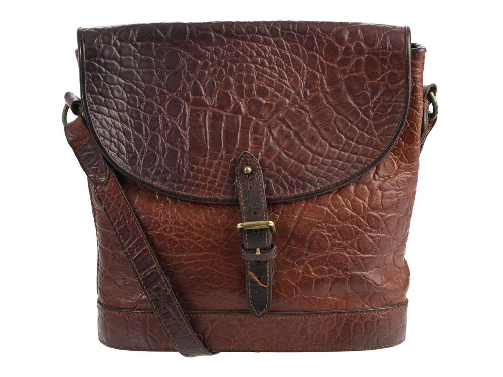 Accessories

Handbags

BAG, MULBERRY, brown embossed leather, gold-tone hardware, 25x22x6 cm, dustbag, very signs of wear.