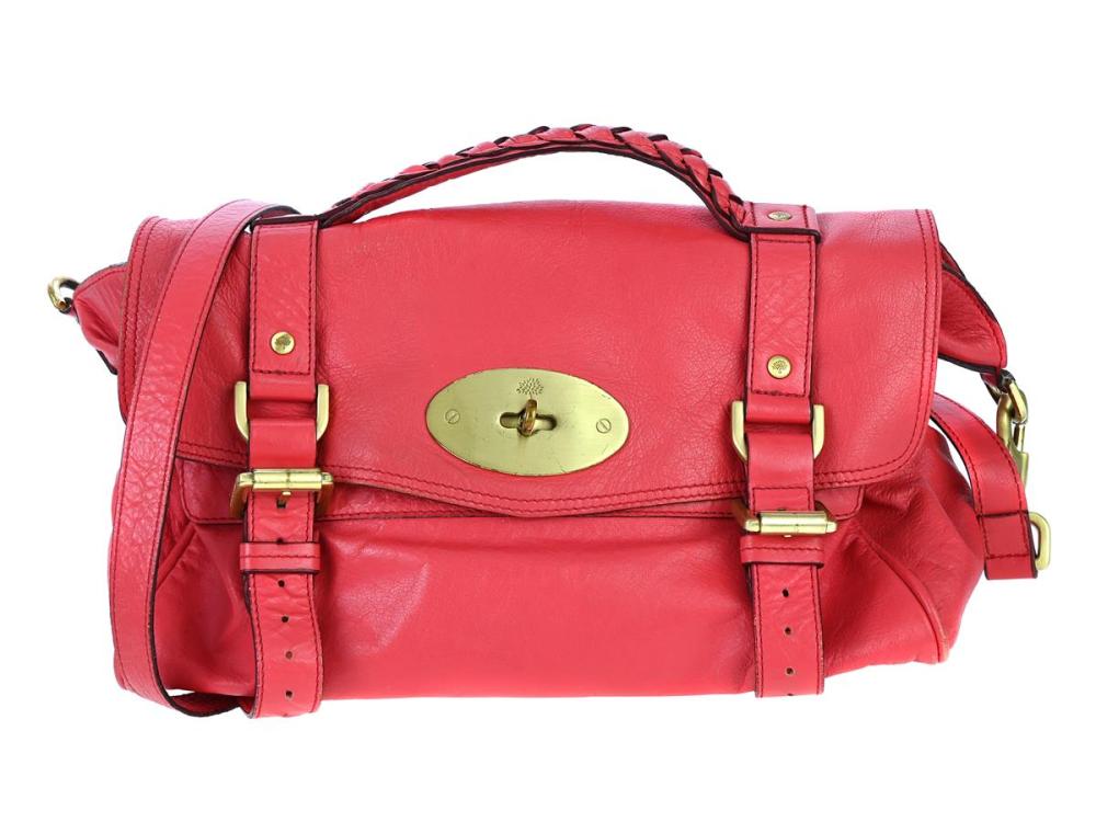 Accessories

Handbags

BAG, MULBERRY, red, coral leather, gold-tone hardware, 30x21x13 cm, dustbag.