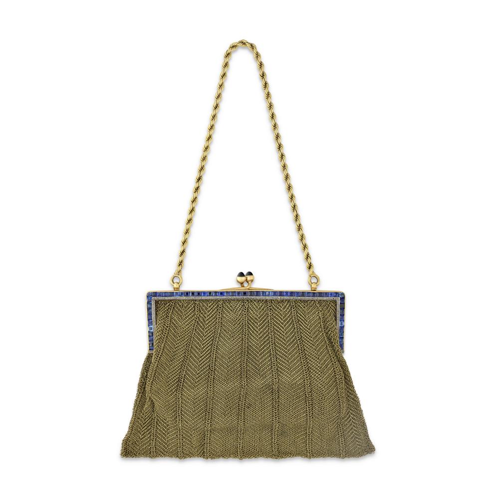 SAC DU SOIR SAPHIRS ET DIAMANTS