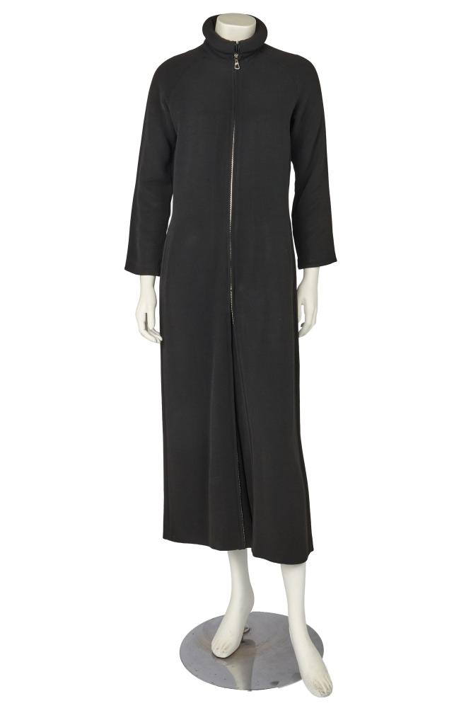 A Jean Paul Gaultier zippered black jersey jumpsuit, ‘Le Troisiéme milléniare sera amour’ collection, Autumn-Winter 1999-2000

A Jean Paul Gaultier zippered black jersey jumpsuit, ‘Le Troisiéme milléniare sera amour’ collection, Autumn-Winter 1999-2000

Femme labelled, with magnetic clasps to padded rouleau collar, metal zip to front and zips centre-front edging the trousers, bust 97cm 38in

Share this lot: